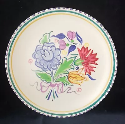 Buy Poole Pottery  Traditional Ware  (BN Pattern) 9  (23cm) Plate - Vintage 1959-67 • 12.50£