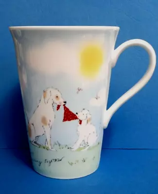 Buy Aynsley Fine Bone China  ~ Pet Collection ~ Dogs ~ Pulling Together~tall Mug • 8.99£
