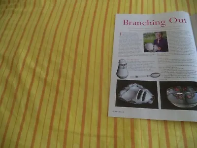 Buy Crown Ducal Orang Tree Ware Old Magazine Article • 8£