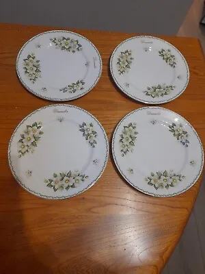 Buy Queens China Christmas December  Side Plates X4 • 12£