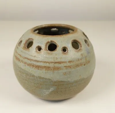 Buy Studio Pottery Vase Millbrook Pottery By Peter Curtis • 5.95£