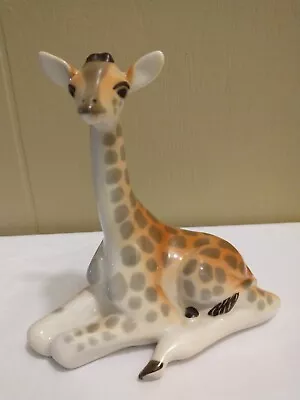 Buy Lomonosov USSR Russian Giraffe  Porcelain Figurine • 42.63£