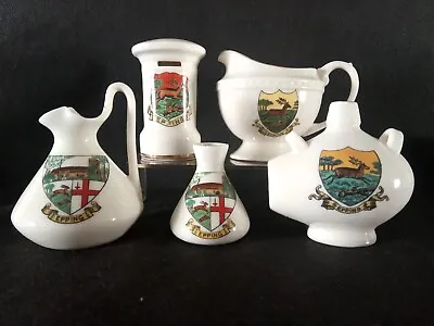 Buy Goss/Crested China All With EPPING Crests Inc Pillar Box,  Ostend Bottle. • 6.25£