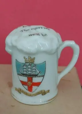 Buy Arcadian Crested Ware Foaming Tankard - Mablethorpe • 7£