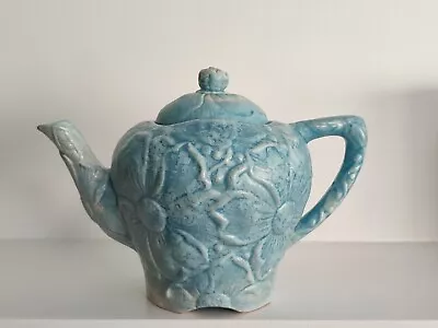 Buy Vintage Price Kensington Blue Sunflower Teapot • 25£