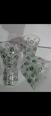 Buy Antique EAPG Glass Co - Tumbler Glasses Set Of 3 • 53.03£