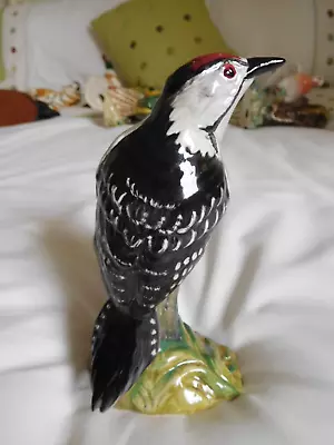 Buy Lovely Beswick Lesser Spotted Woodpecker Figurine No 2420 Made In England • 25£