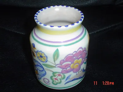 Buy Poole Pottery Small Vase AP Pattern Truda Carter Painted By Gladys Hallett • 39.99£