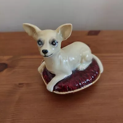 Buy Beswick Chihuahua On A Red Cushion Ornament 2.5 Inches Tall Toy Dog Breed  • 22.50£