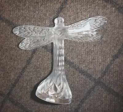 Buy Lalique Crystal Dragonfly Figure-Clear Frosting • 184.71£