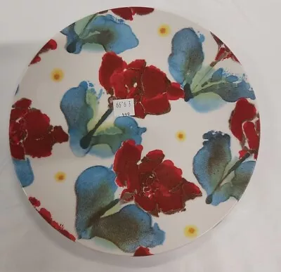 Buy Janice Tchalenko POOLE Pottery POPPY Design Plate John Lewis Interest 9 Inches • 9.99£