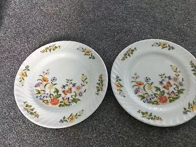 Buy Aynsley - Cottage Garden - 2 Salad Plates - 21cm , 8.25”.  New With Labels • 16£