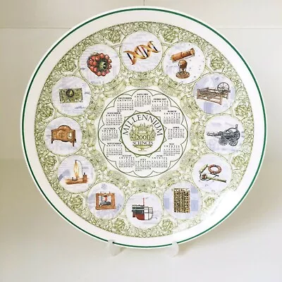 Buy Wedgwood 2001 Calendar Plate Millennium Science Collectible Plate Gift UK Made • 14.99£