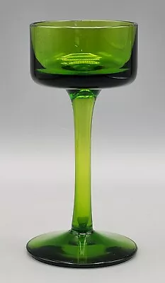 Buy Vintage Wedgwood Glass Green Brancaster Ronald Stennett Wilson Candlestick • 45.99£