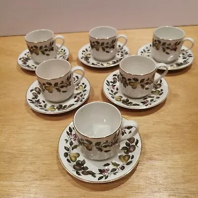 Buy Midwinter Evesham Vintage Fine Tableware Staffordsh Tea Set Cups & Saucers X 6 • 25.99£