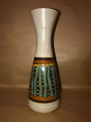 Buy West German Vase With Retro Vintage Design Modern 1960’s • 12.99£