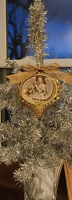 Buy  Very Beautiful Christmas Ornament. Gold With Angel  • 7.60£