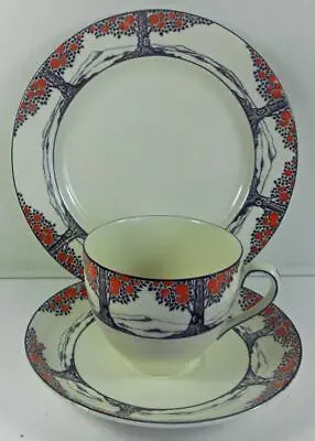 Buy Crown Ducal Orange Tree Pattern Cup, Saucer, Plate Trio.1930s  5 Available • 9.99£