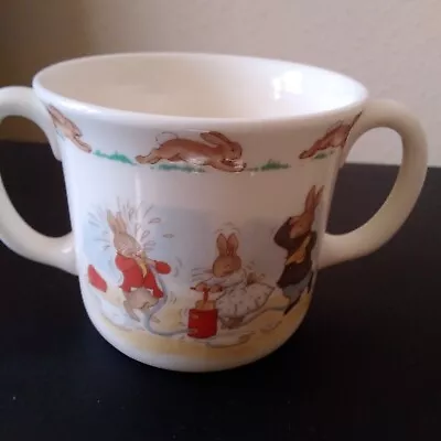 Buy Royal Doulton 'Bunnykins' Two Handled Mug. China Vintage Christening Cup. 1936 • 8£
