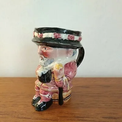Buy Large Vintage Shorter And Son Ltd   BEEFEATER  - Toby Jug - 12cms Tall. • 10.50£