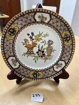 Buy Mintons Floral Cabinet Plate 9’in Made In England 1920’s Transfer Ware. • 50.47£