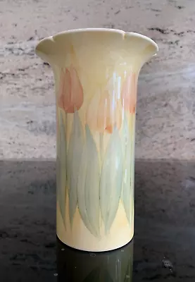 Buy Vintage Jersey Pottery Vase 16cms Tall Tulip Design • 10£