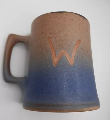Buy Brinklow Pottery Mug Cup With 'W' On Front. • 14£