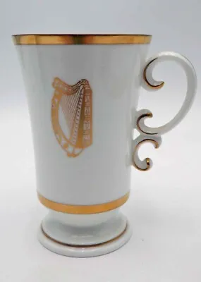 Buy Irish Coffee Cup 1961 Vintage  Bone China Irish Harp Royal Worcester England • 7.62£