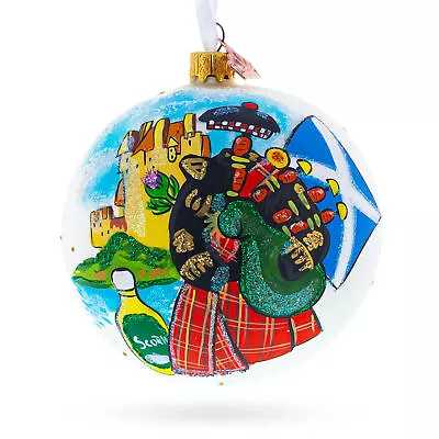 Buy Scotland, Great Britain Glass Ball Christmas Ornament 4 Inches • 22.42£