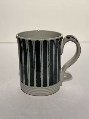 Buy Rare Vintage Rye Pottery Charcoal Stripe Cup Mug Coffee Kids Children • 14.99£