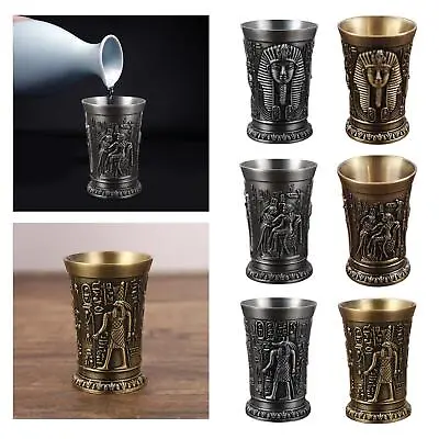 Buy Shot Glass Vintage Egyptian Drinking Vessels For Drinking Vessels Accessories • 7.70£