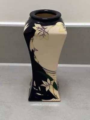 Buy Moorcroft Black Ryden Vase - First Class - Limited Edition No 6 / 30 • 56£
