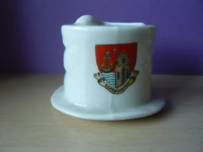 Buy Shelley Crested China Model No 159 Of Pat's Hat & Dudeen. Scarborough Crest • 10£