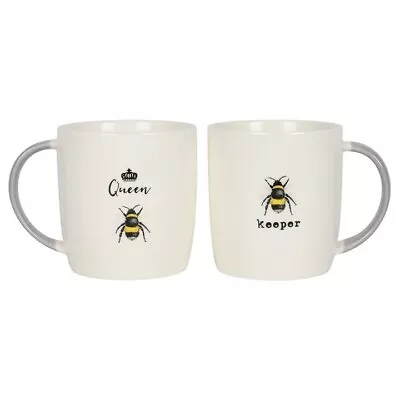 Buy Coffee Mug Set Queen Bee And Bee Keeper • 12.99£