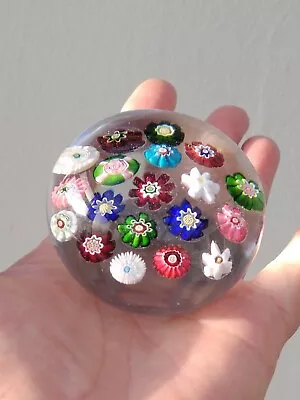 Buy Antique Clichy Spaced Millefiori  Paperweight Lovely  • 375£