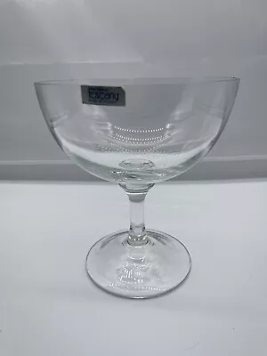 Buy Hand Blown Toscany Made In Poland Crystal Footed Fruit Serving Bowl • 11.58£