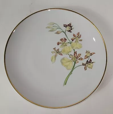 Buy Vintage KPM Berlin Hand Painted Orchid Plate Rare • 193.02£