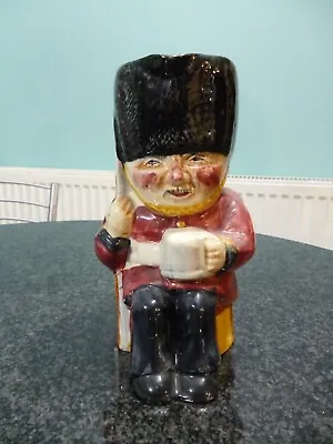 Buy Vintage Kitsch Old Staffs Shorter & Son Pottery Toby Jug Modelled As A Soldier • 8£