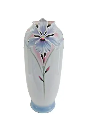 Buy Franz Collection Orchids Open Work Porcelain XP1823 Signed 15.5  Vase • 260.90£