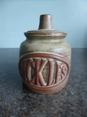 Buy Presingoll Pottery - Cornwall - Lidded - Pot /Jar - Pickles • 11.99£