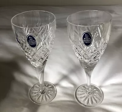 Buy 2 X Royal Doulton Crystal Wine Glasses (Never Used) • 26£