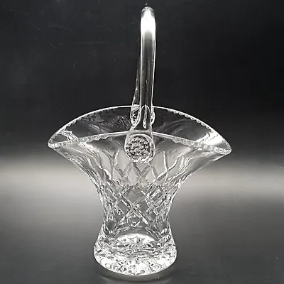 Buy Royal Doulton Cut Lead Crystal Basket Glass Flower Decorative Prunts Handle • 18.95£