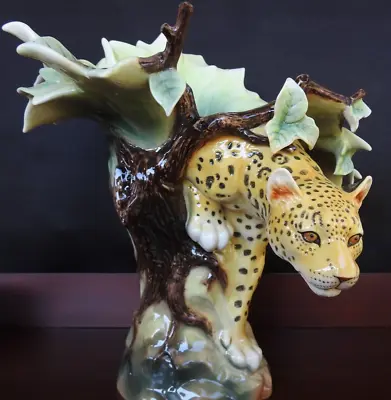 Buy FRANZ COLLECTION Jungle Beauties-Safari Leopard Vase • 458.44£
