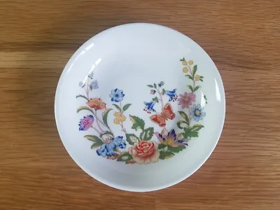 Buy Aynsley China Cottage Garden Small Round Dish Plate 4.25   11cm • 2.50£