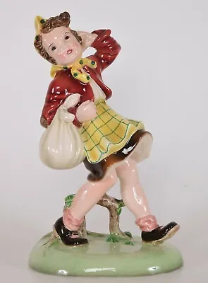 Buy Wein Keramos Stephan Dakon Porcelain Girl In Wind Figurine Austria 2086 6/S • 124.86£