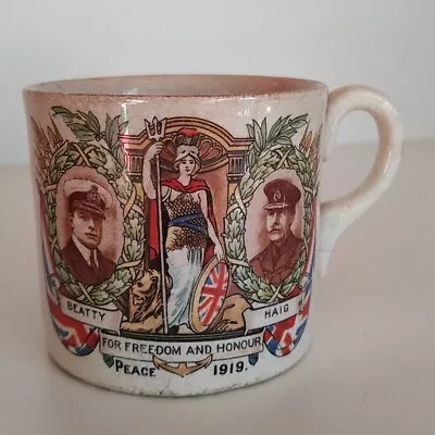 Buy Royal Winton Printed Mug 1919 (David Richard Beatty/Douglas Haig) • 39.80£