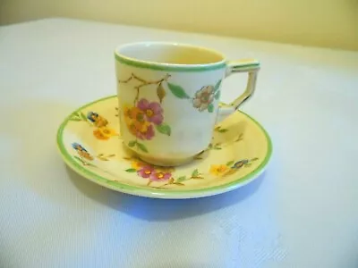 Buy Art Deco Coffee Can & Saucer Grindley  Delightful Cup & Saucer   26/1T • 10.50£