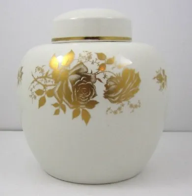 Buy James Kent Old Foley Chinese Rose Ginger Jar Staffordshire Made In England • 67.08£