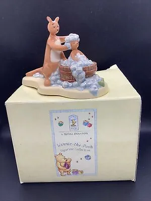 Buy Disney Royal Doulton Winnie The Pooh Figurine Collection Clean Little Roo Is Bes • 31.95£