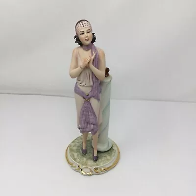 Buy La Medea Rori Painter Capodimonte Statue Figure Flapper Woman 9 1/2  Rare • 60.61£
